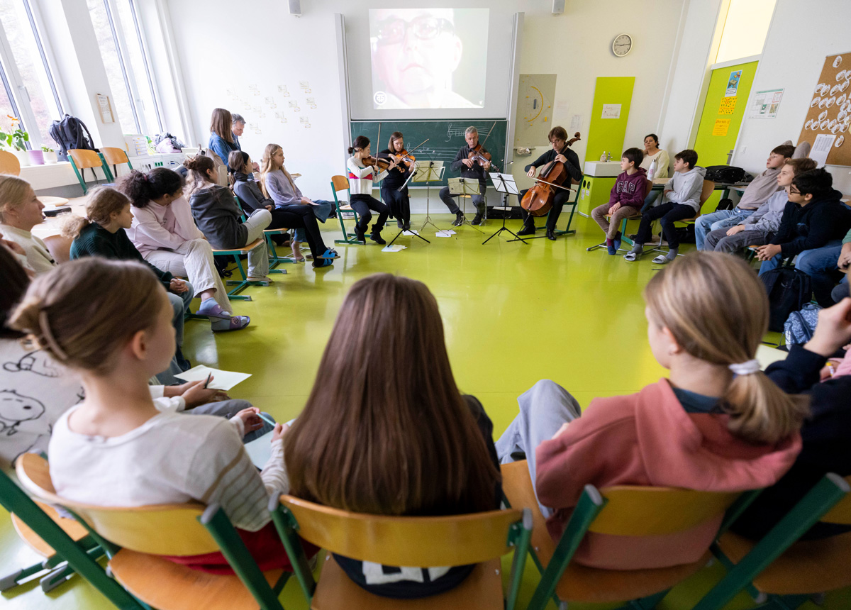 CAMERATA Soundscapes im Gymnasium