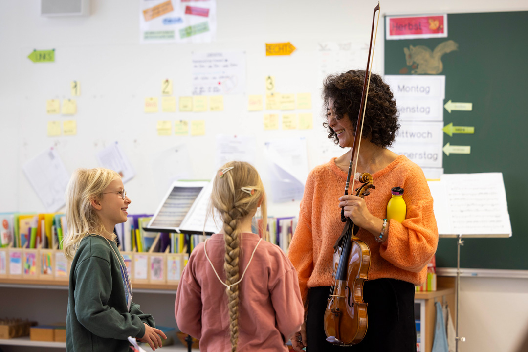 Camerata Young Papageno geht in die Schule